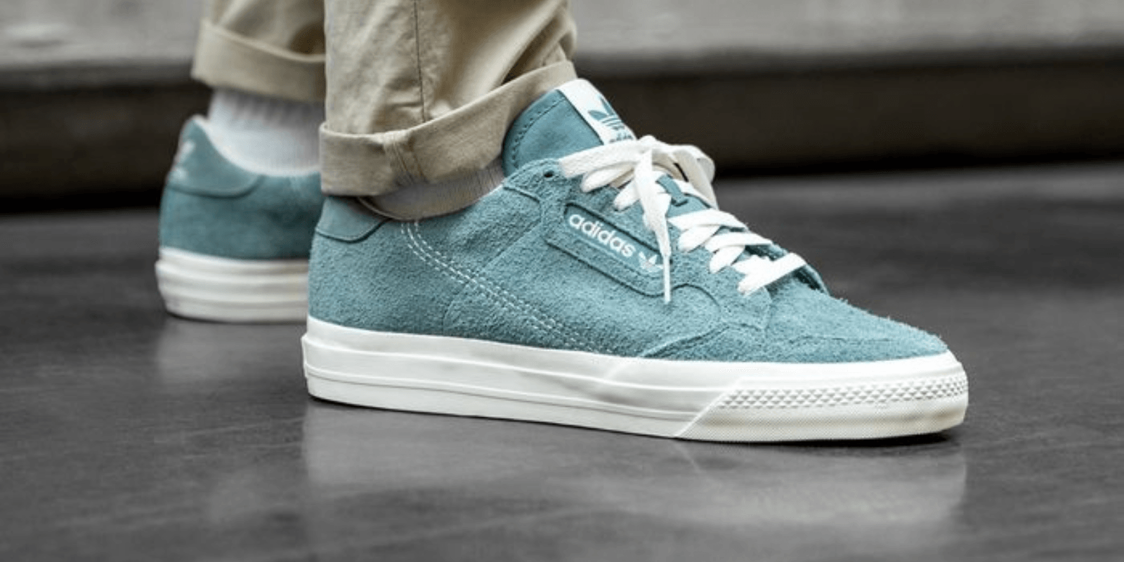 mens green continental 80 sneakers