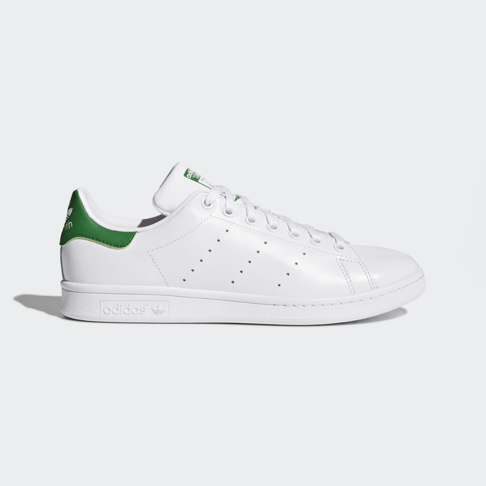 green and white adidas stan smith