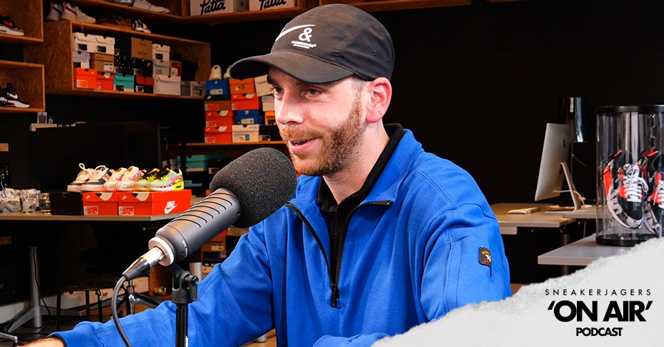 Rolph van Heyster, co-owner van Calico Jack, is te gast in Sneakerjagers ‘On Air’ de podcast