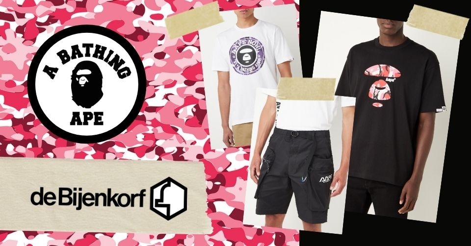 Shop de Aape by A Bathing Ape collectie bij de Bijenkorf