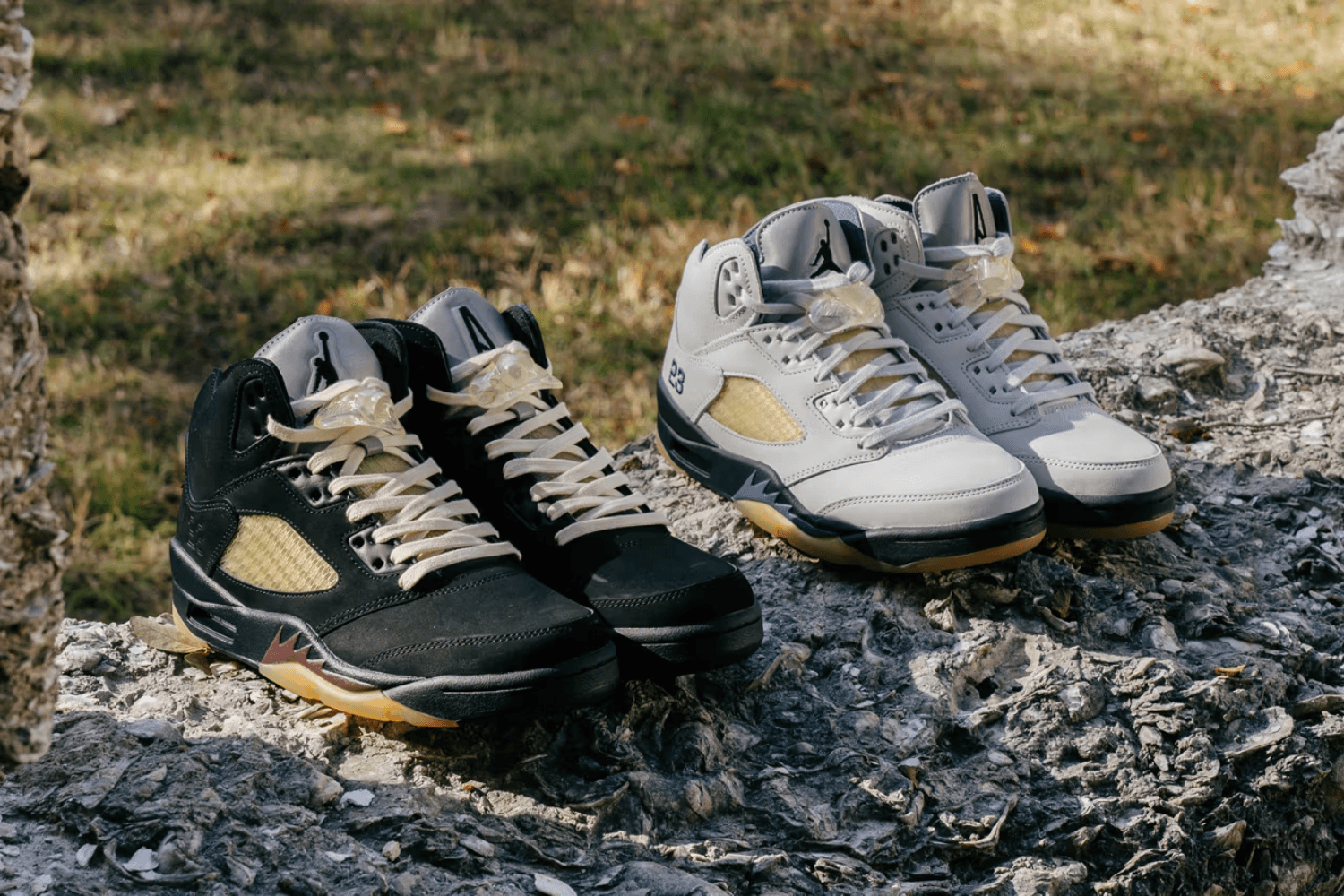 A Ma Maniére onthult de Air Jordan 5 'Dusk' en 'Dawn'