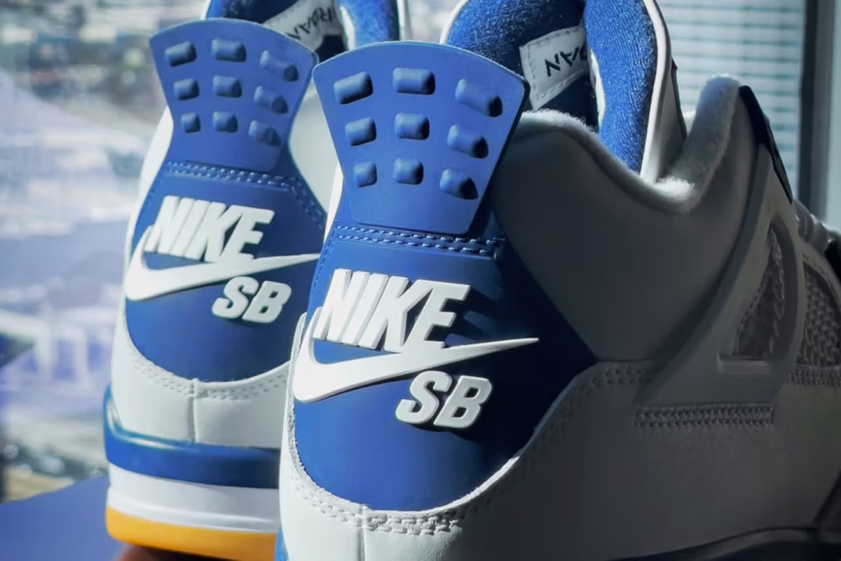 Nike SB maakt zich klaar voor de Air Jordan 4 'Navy' drop
