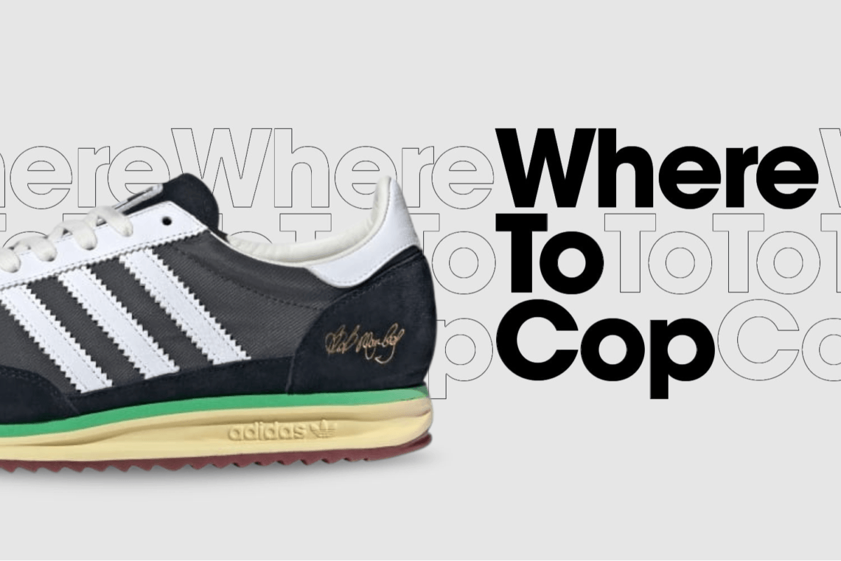 Where to cop: Bob Marley x adidas SL 72 'One Love'