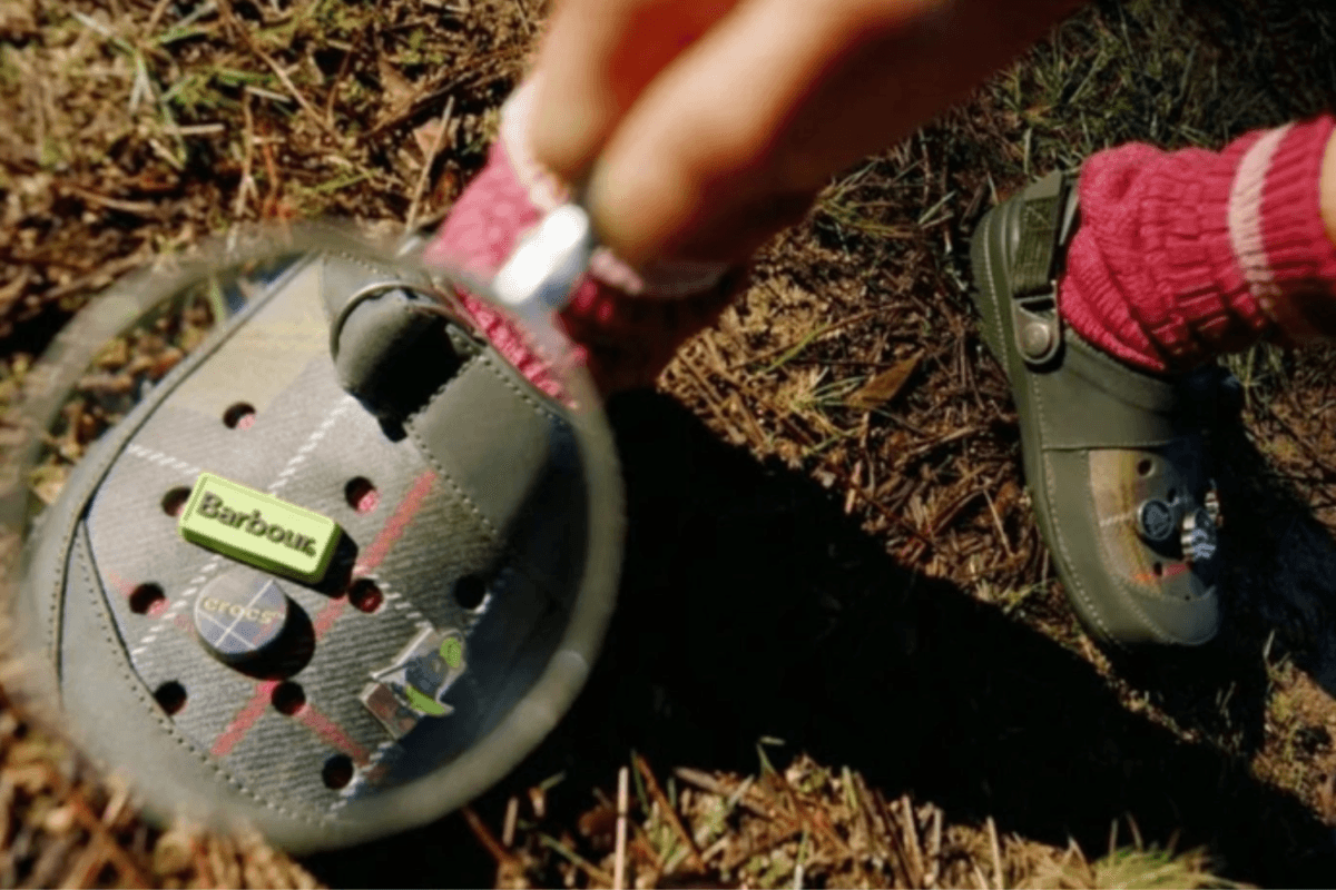 Barbour x Crocs: een gedurfde herinterpretatie van een klassiek design