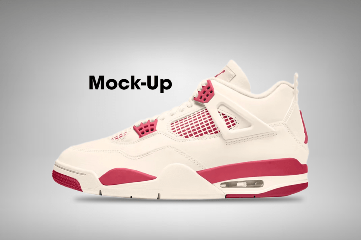 De Air Jordan 4 verschijnt in een 'Sierra Red' colorway