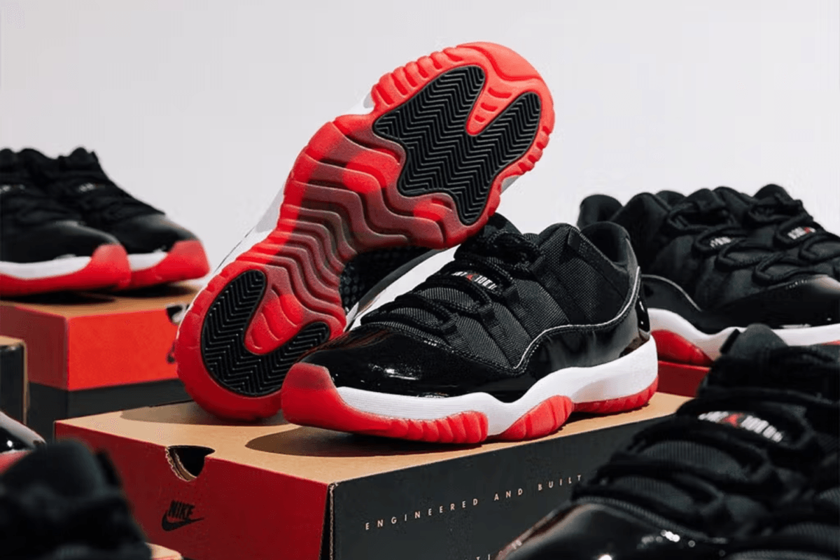 Release reminder: Air Jordan 11 Low 'Bred'