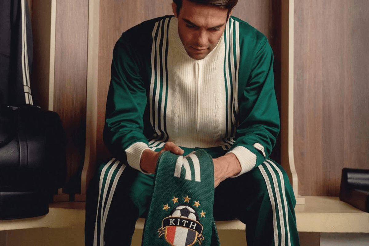 Kaká verschijnt in nieuwe Kith x adidas campagne