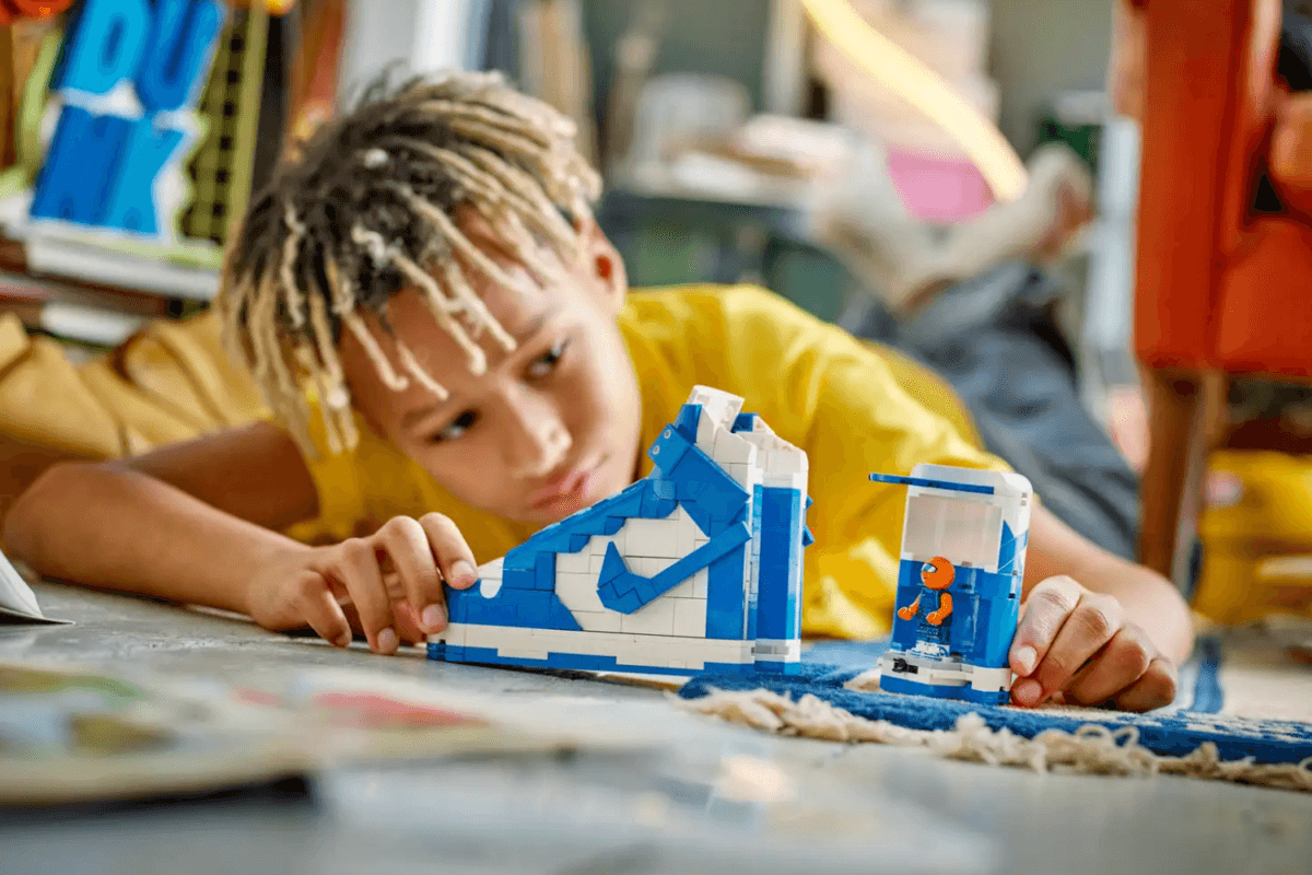 De LEGO x Nike Dunk Set is het begin van een complete creatieve lijn