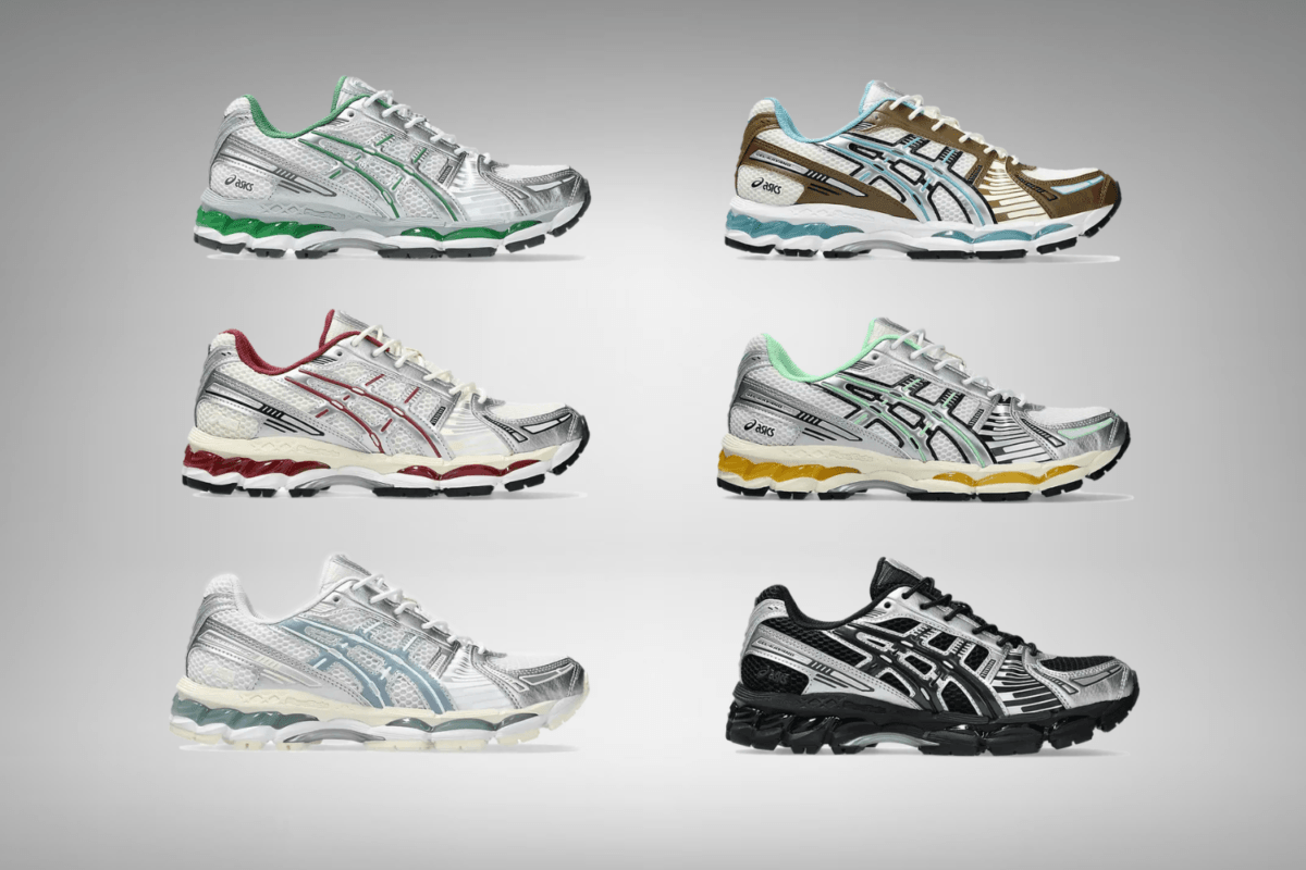 ASICS GEL-Kayano 12.1 maakt zijn debuut in zes frisse colorways voor zomer 2025