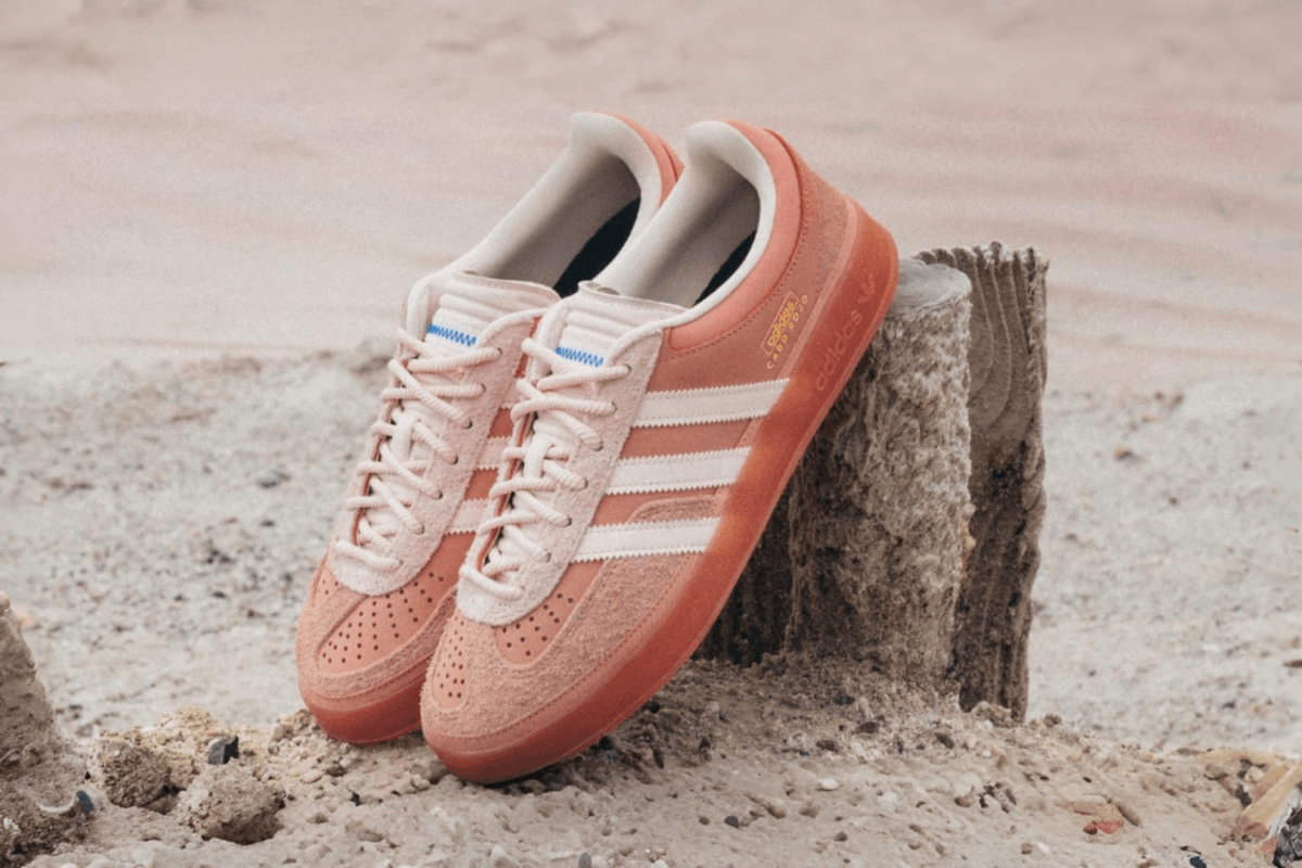 Bad Bunny’s adidas Gazelle kleurt roze als eerbetoon aan Cabo Rojo