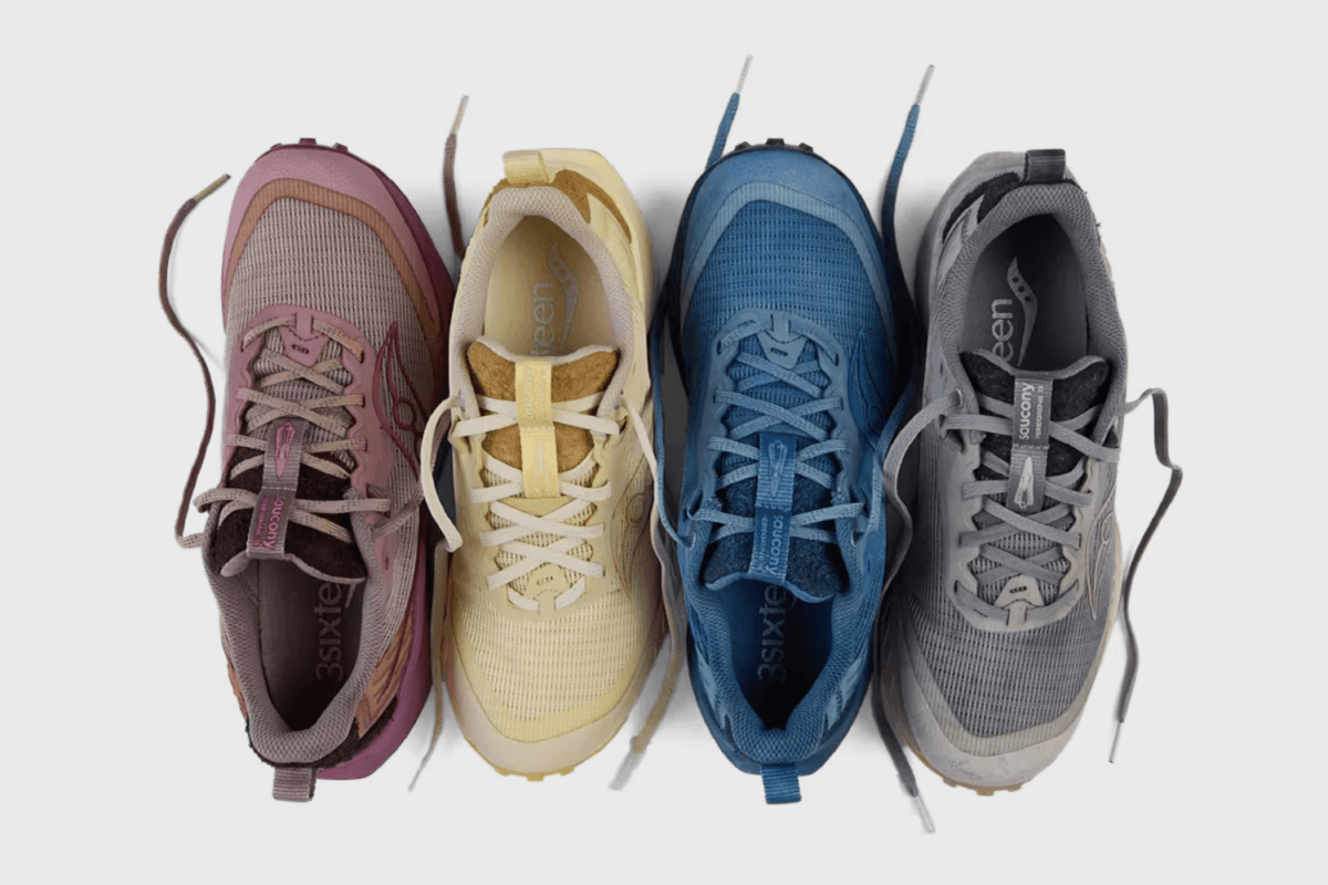 Saucony en 3sixteen onthullen het Peregrine 15 'Gesso' pack