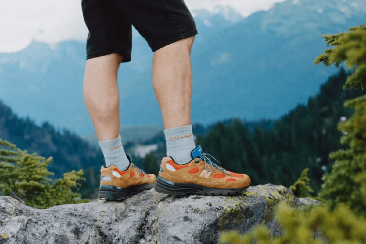 De Action Bronson x New Balance 992 'Tiger Eye' dropt deze maand