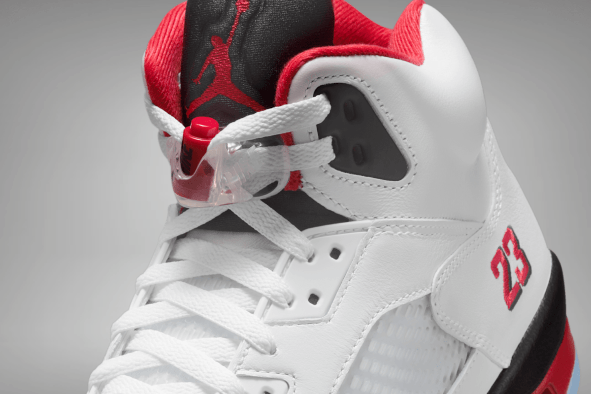 De 'Fire Red' is de volgende retro release in de Air Jordan 5 line-up