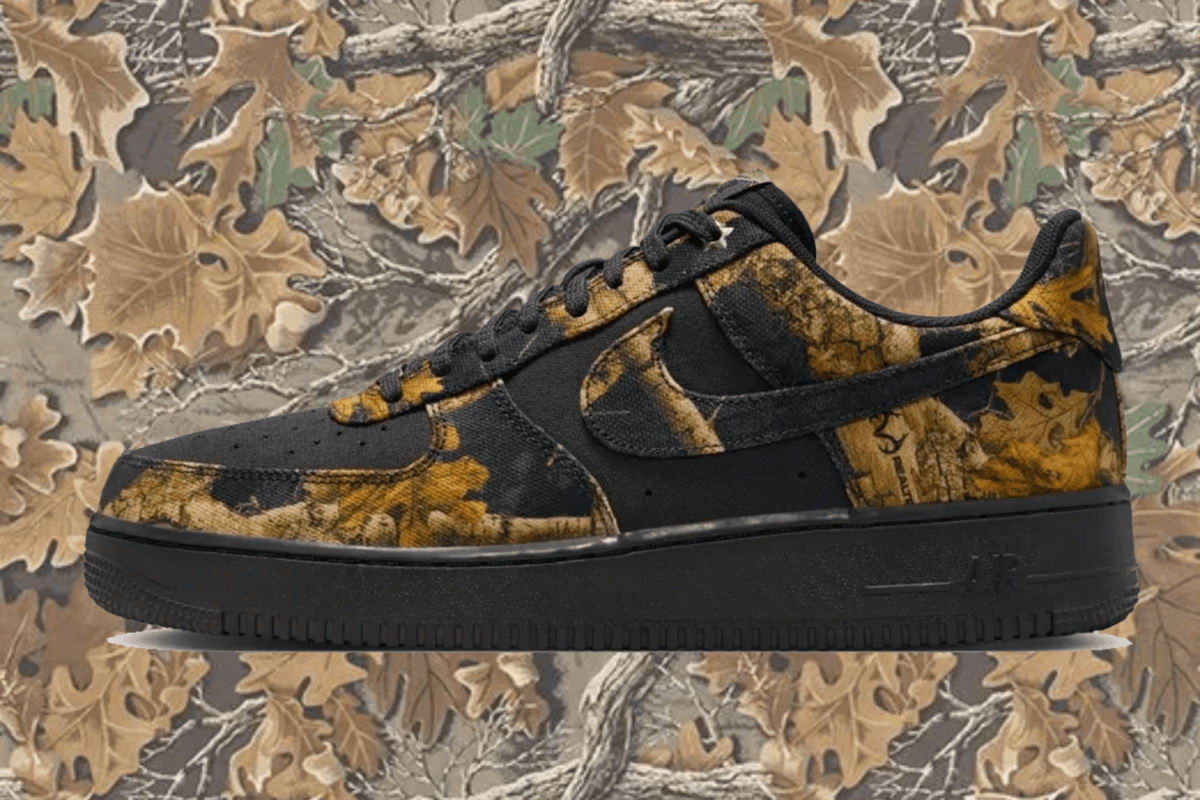 Realtree Camo is hot en verschijnt nu ook op de Nike Air Force 1