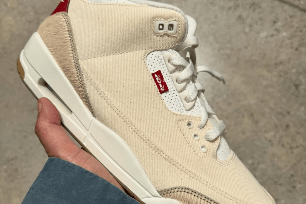 Een volgende colorway van de Levi's x Air Jordan 3 onthuld