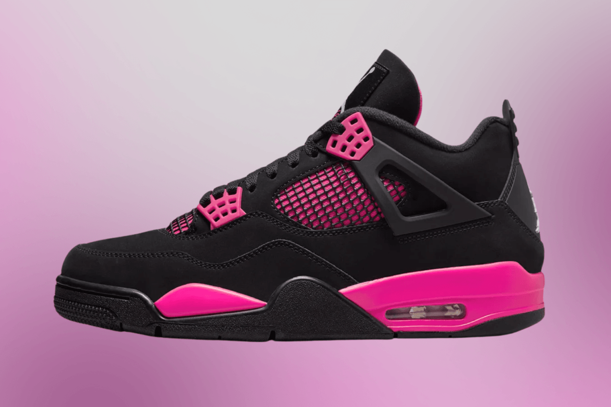 Jordan Brand breidt de 'Thunder' serie uit in 2026 met de Air Jordan 4 'Thunder Pink'