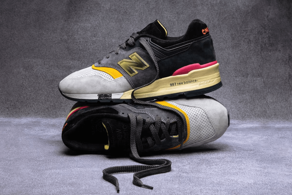 De CNCPTS x New Balance 997 Made in USA 'Montage' release is bijna hier