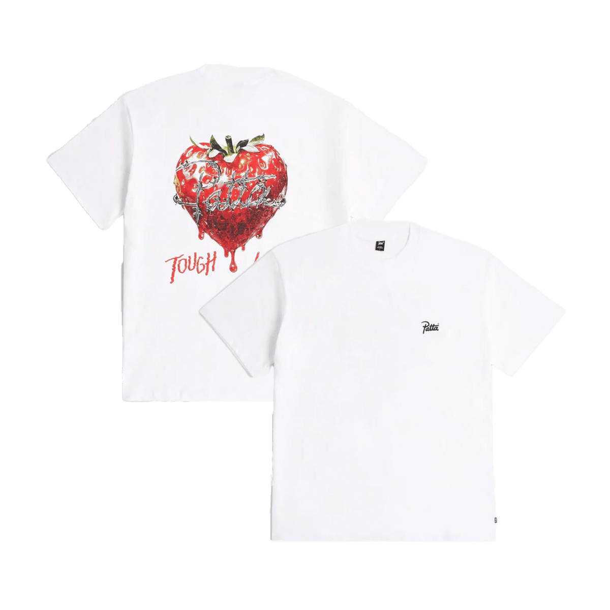 Patta Tough Love Tee 'White' POC-AW25-1000-290-0083-002