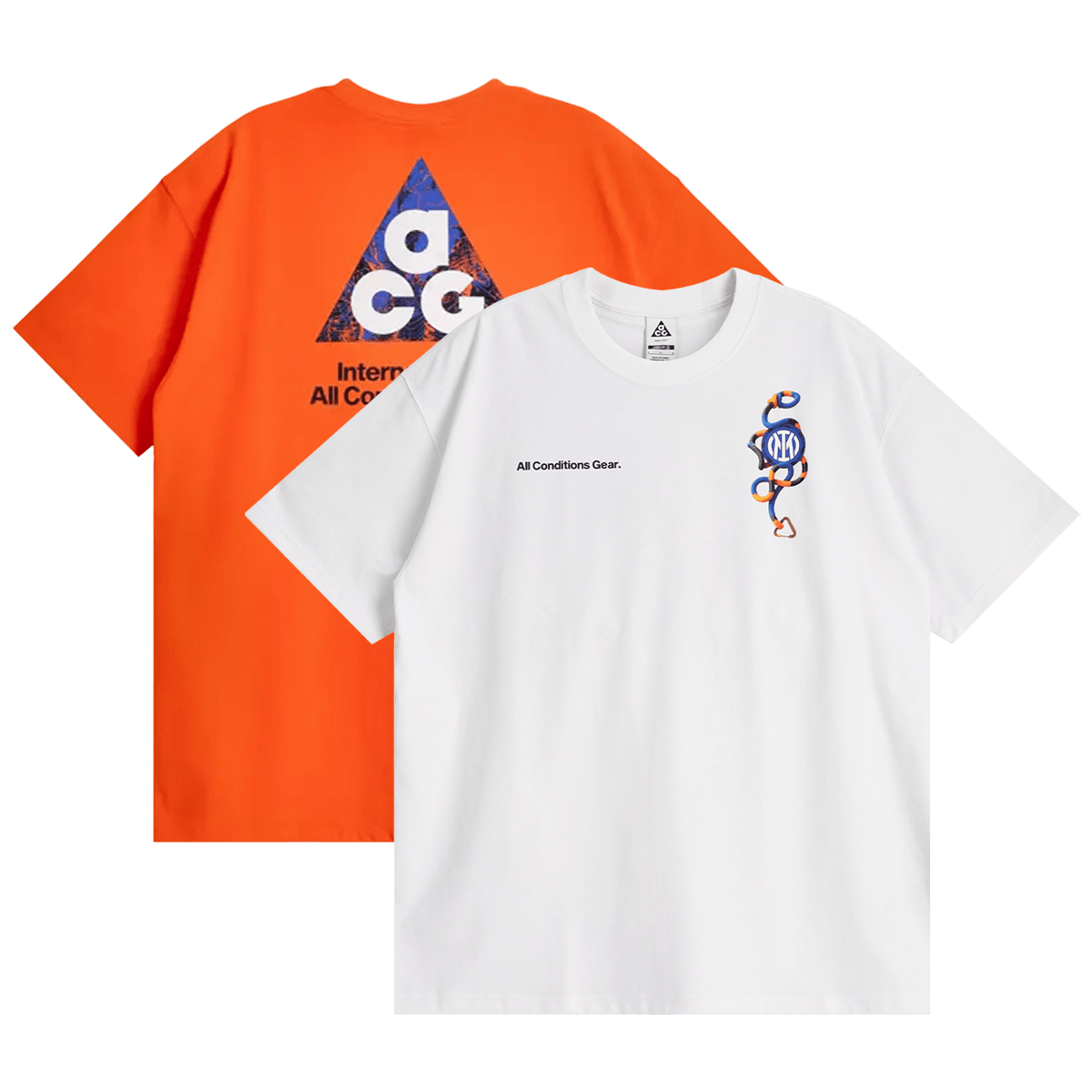 Nike ACG Inter Milan Shirt 'White & Safety Orange' IF0513-100