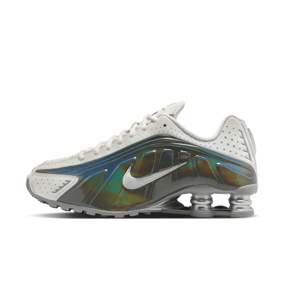 Nike Shox R4 WMNS 'White Iridescent' IB7703-100