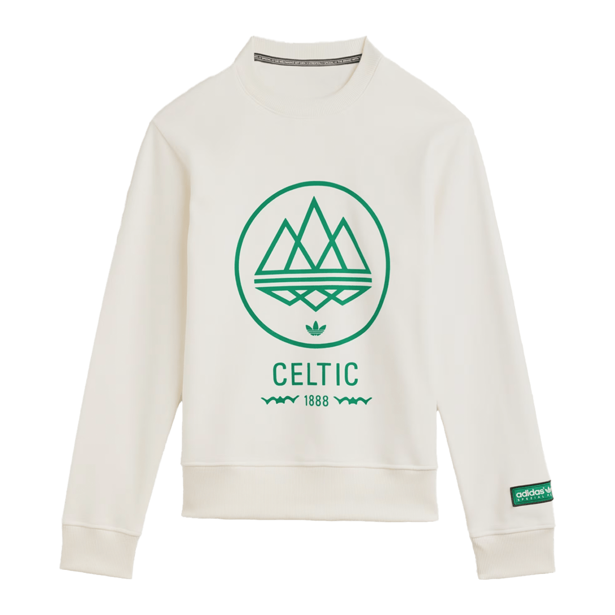 Celtic FC x adidas SPZL F.C. Sweatshirt 'Chalk White' JZ6888
