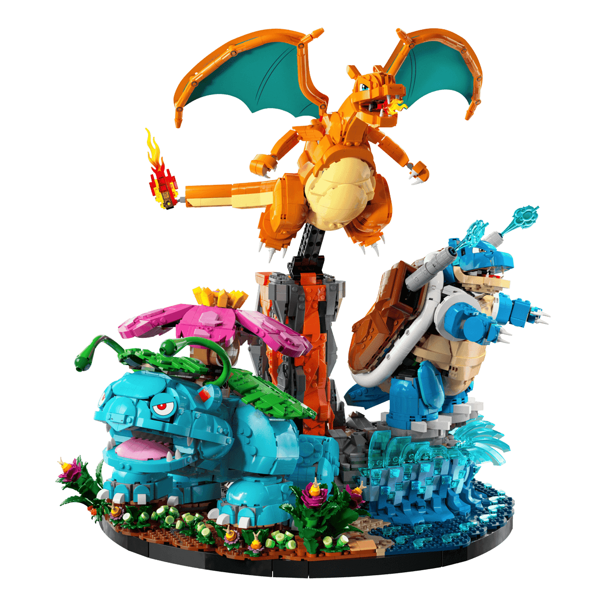 Pokémon™ x LEGO® Set #72153 'Venusaur, Charizard & Blastoise' - Pre Order 72153