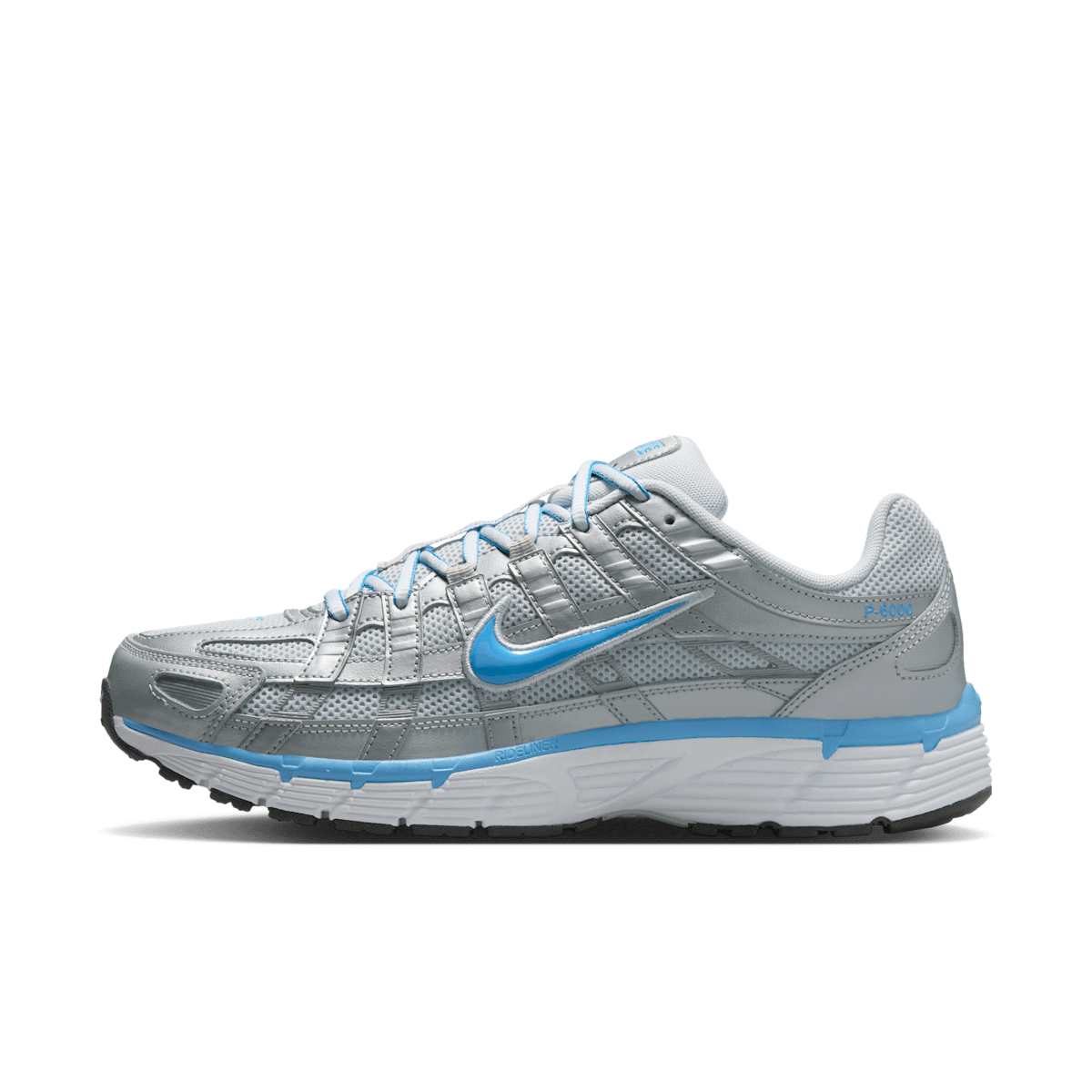 Nike P-6000 'Metallic Platinum & University Blue' CD6404-025