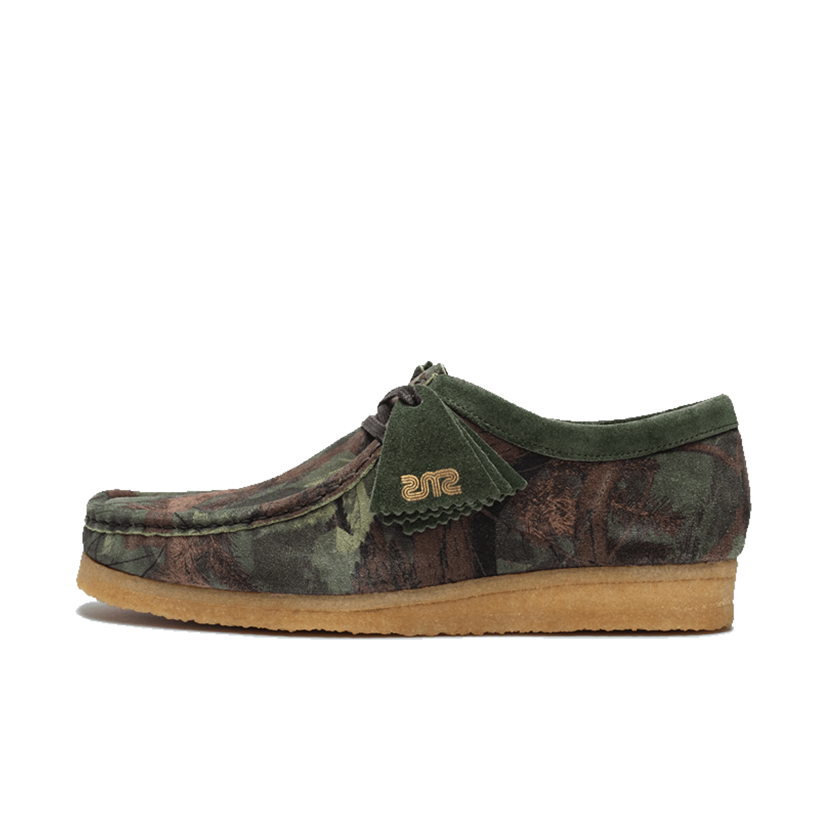 SNS x Clarks Wallabee 'Green Camouflage' 26180302