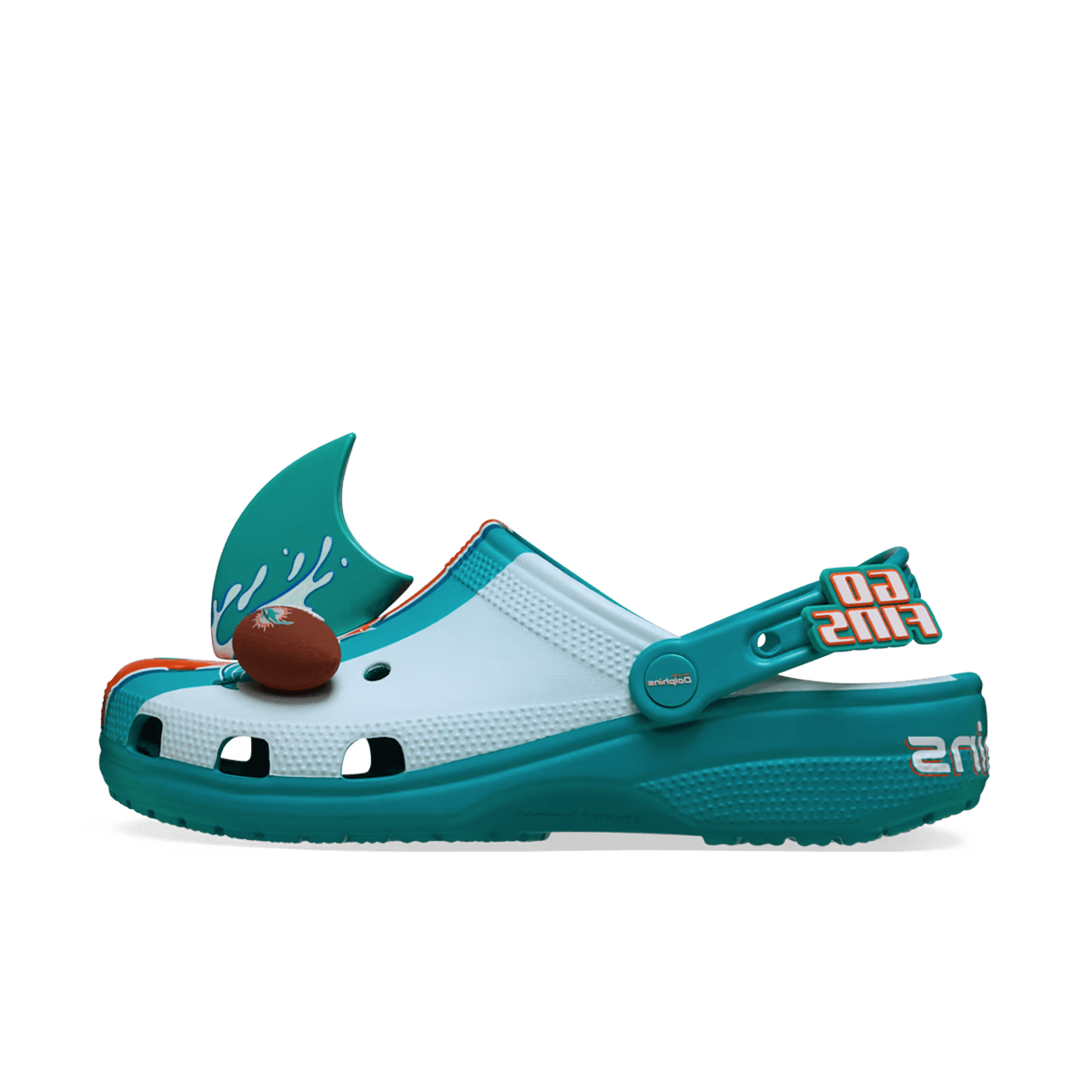 NFL x Crocs Classic Clogs 'Miami Dolphins' 212734-90H