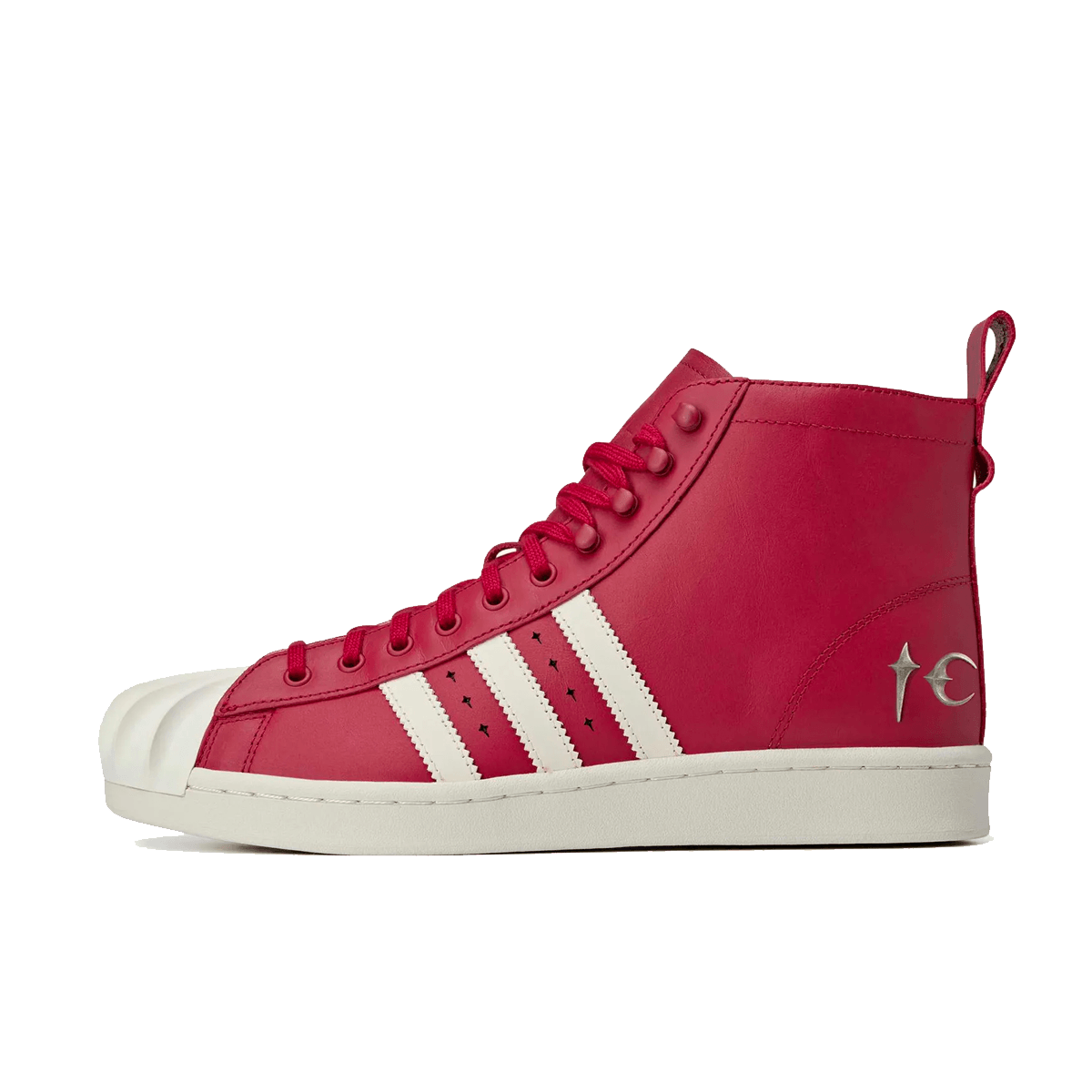 Thug Club x adidas Superstar Boot Luxe 'Red' JP6518