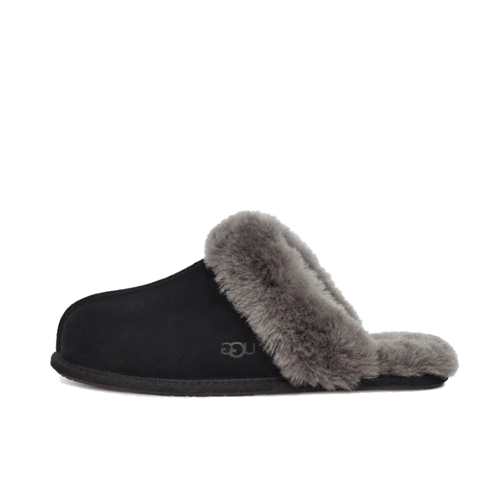 UGG Scuffette II Slipper Women Black/Grey 1106872-BCGR
