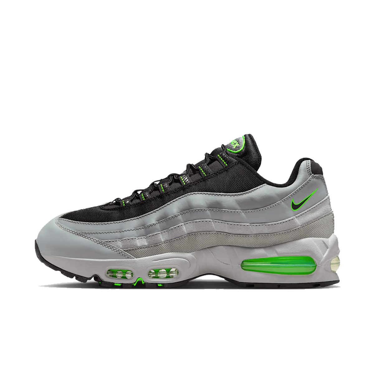 Nike Air Max 95 'Light Smoke Grey & Green Strike' IH1228-002