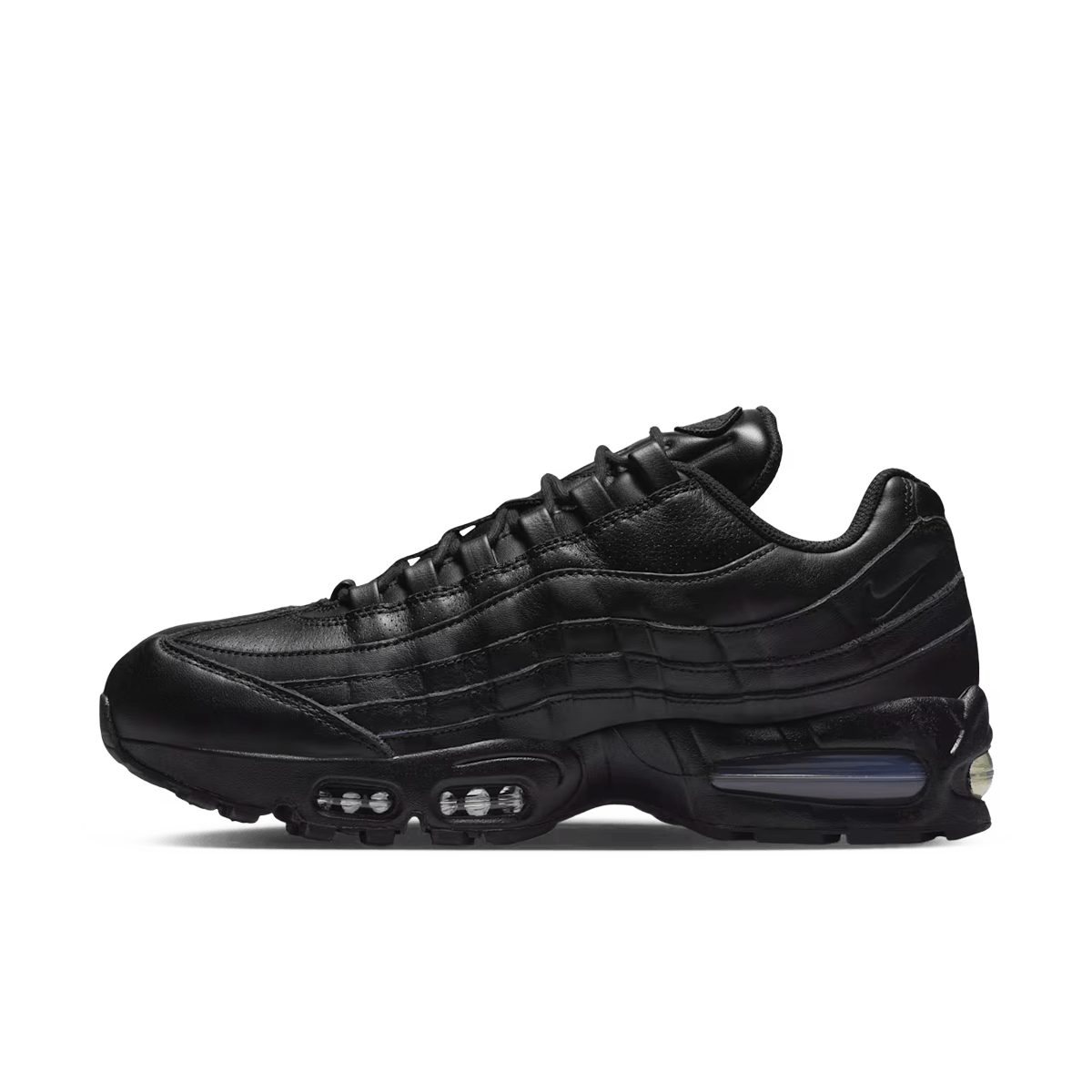 Nike Air Max 95 Big Bubble Black Leather QS 'Black'