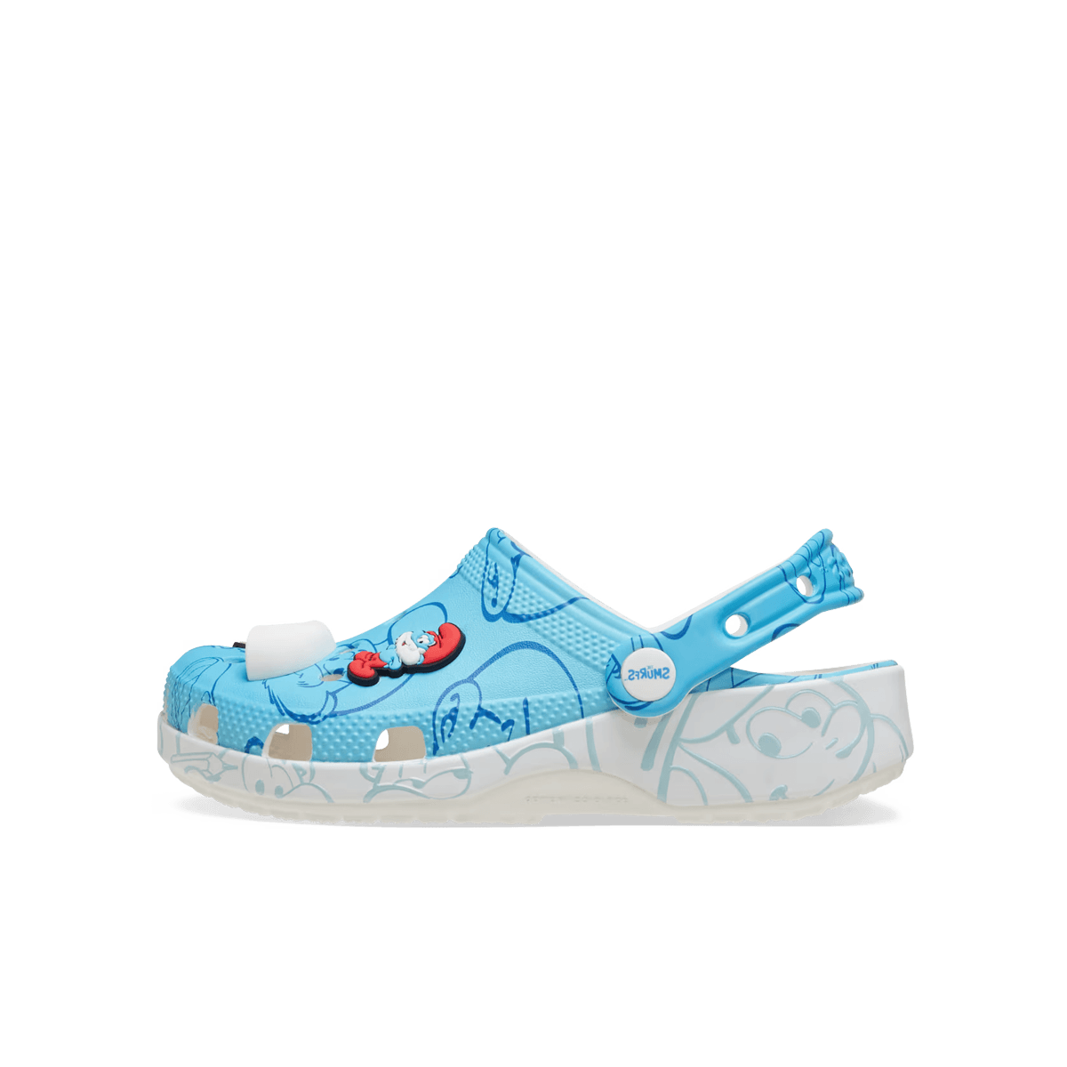 The Smurfs x Crocs Classic Clog Kids 'Blue' 210821-90H
