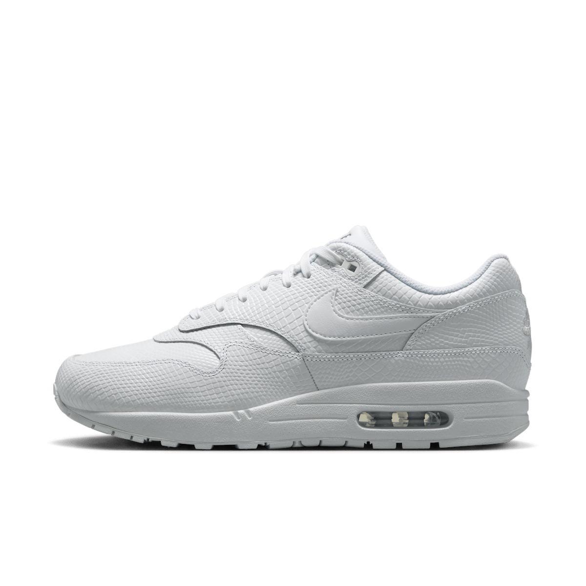 Nike Air Max 1 PRM Snakeskin 'Triple White' HV1211-100