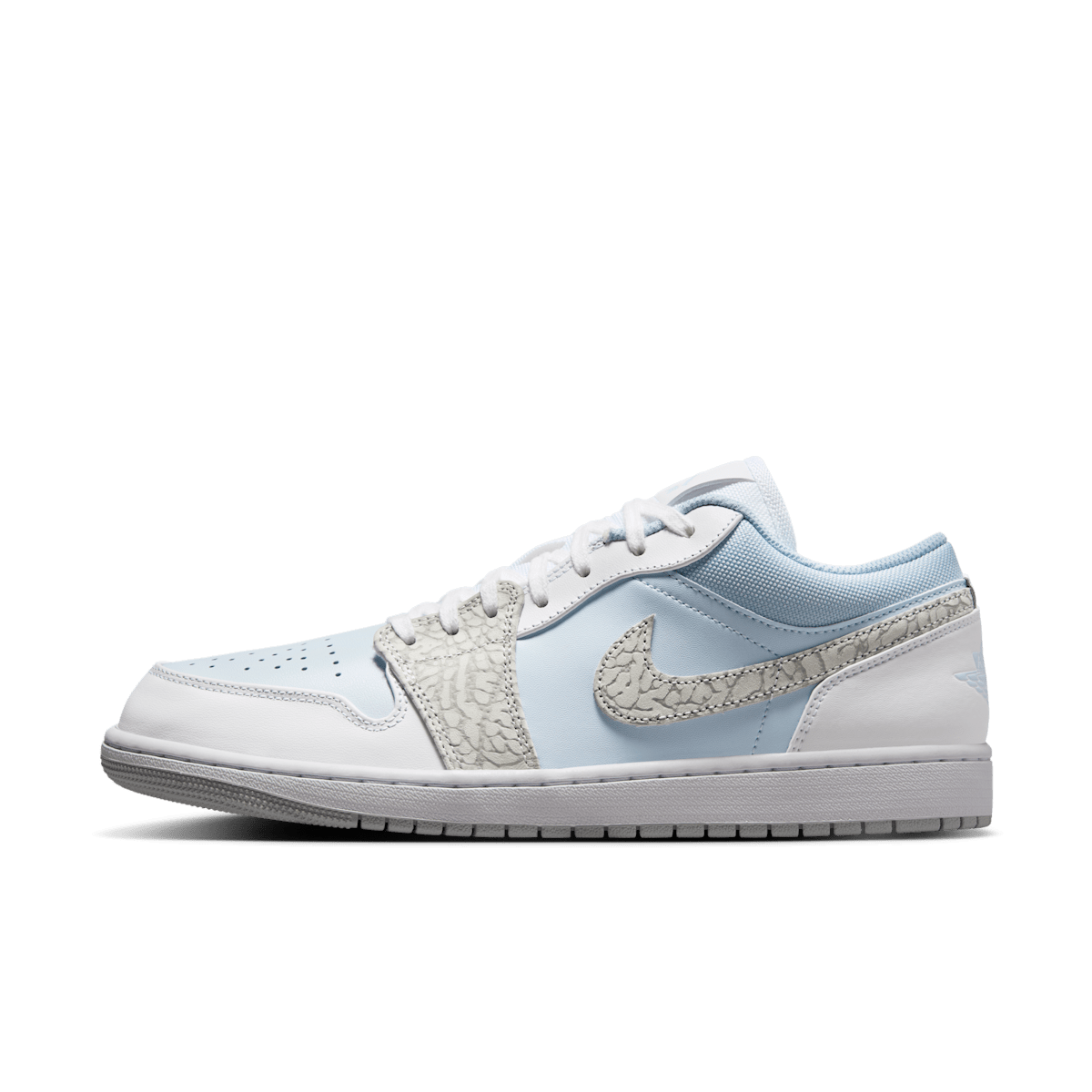 Air Jordan 1 Low SE 'Blue Tint Elephant Print' IB7692-400