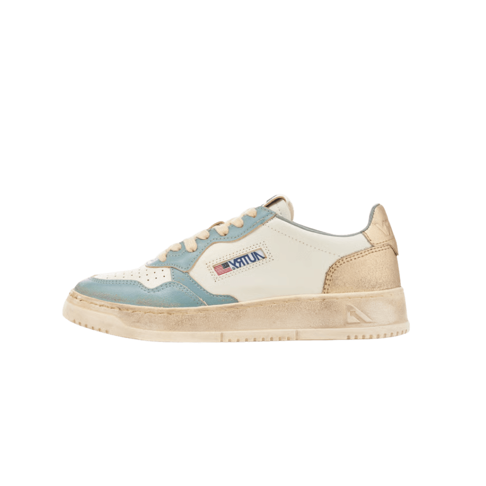 Autry Women's Medalist Low Super Vintage Leather AVLWSV48