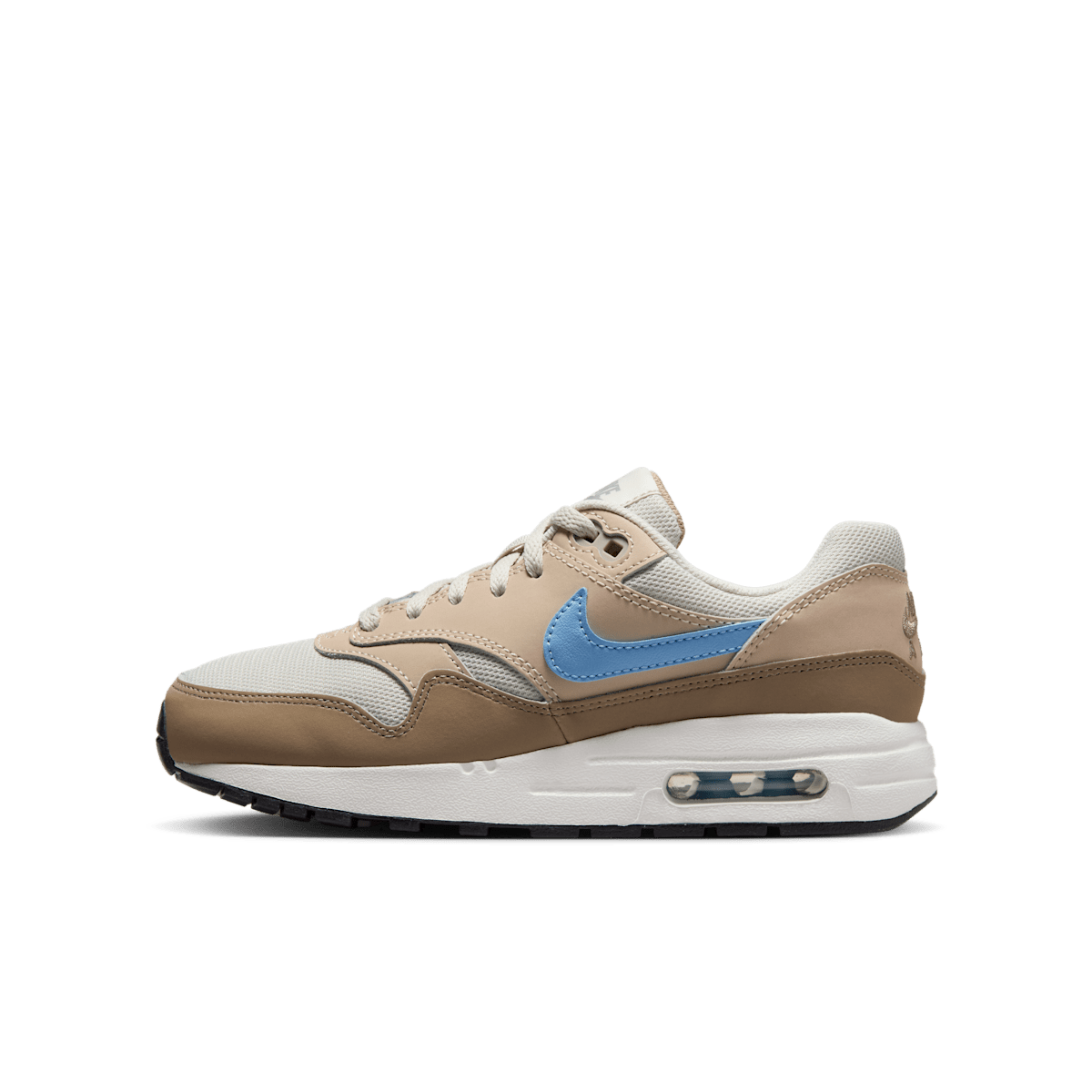 Nike Air Max 1 GS 'Light Bone & Psychic Blue' DZ3307-010