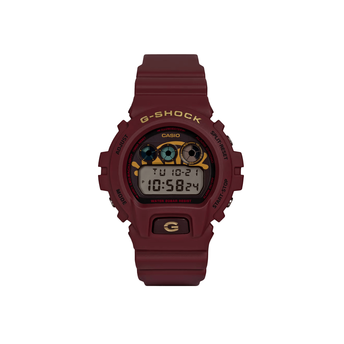 Central Cee x G-Shock DW-6900 'Bordeaux' DW-6900CC25-4ER