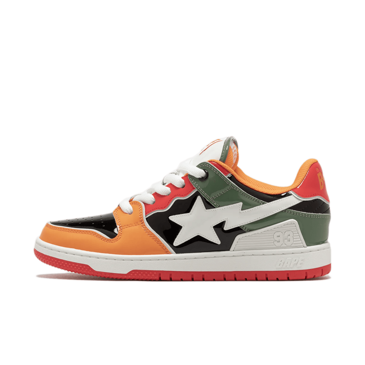 BAPE New Bape Sk8 Sta #2 M1 'Multicolor' 001FWL301312MORG