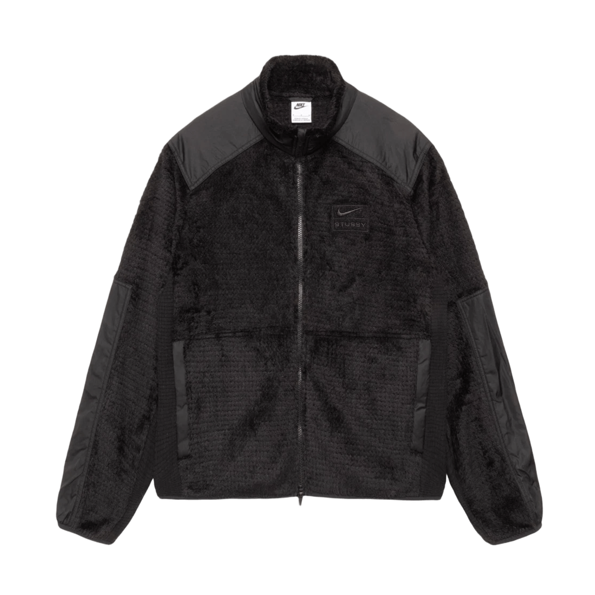 Stüssy x Nike Tactical Lightweight Full-Zip Jacket 'Black' HQ8524-010