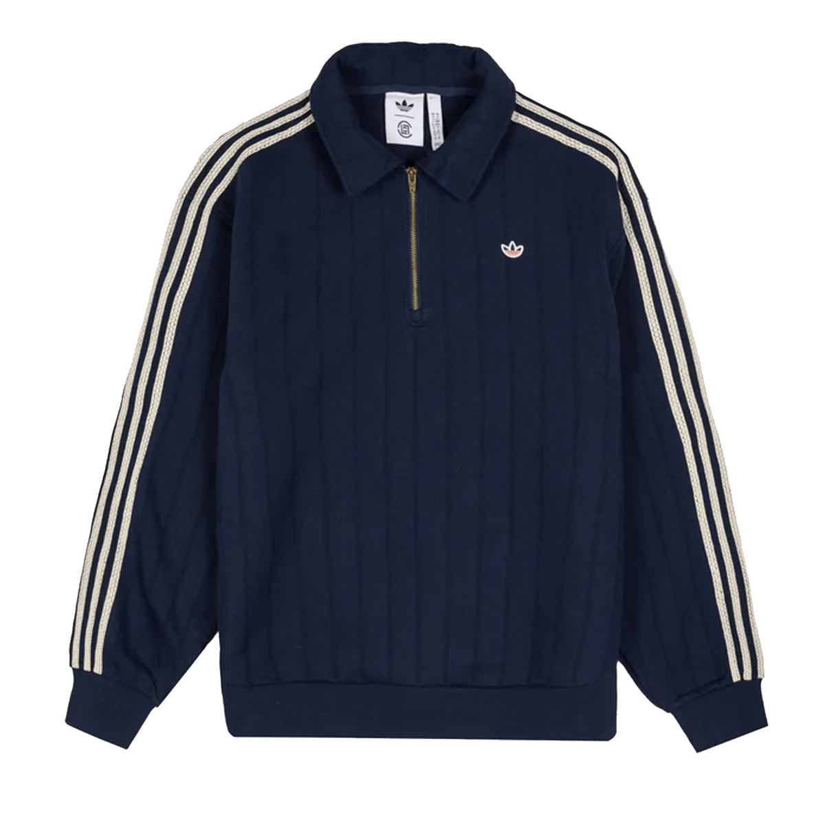 CLOT x adidas Quater Zip 'Night Indigo' JM7097
