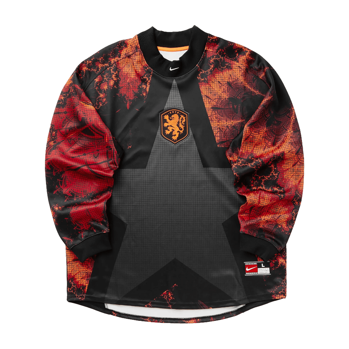 Nike Netherlands Authentic Goalkeeper Jersey 'Black' IO0785-010