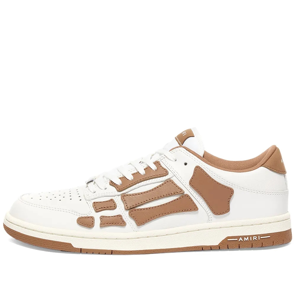 AMIRI Skel Top Low White SS22MFS003-126