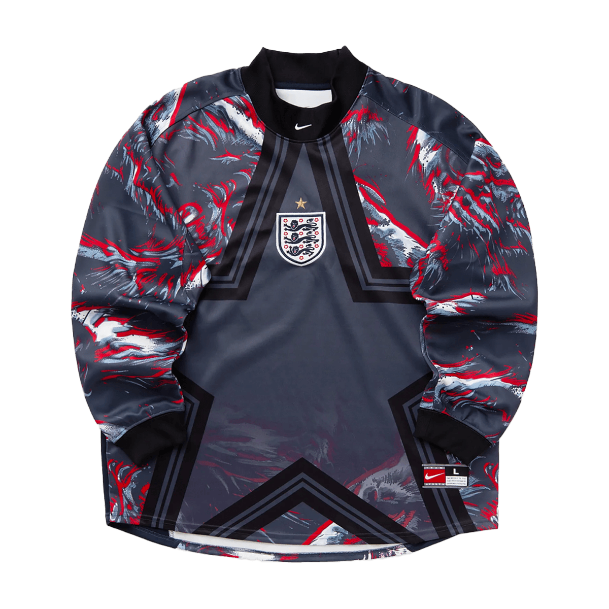 Nike England Authentic Goalkeeper Jersey 'Obsidian' IO0792-010