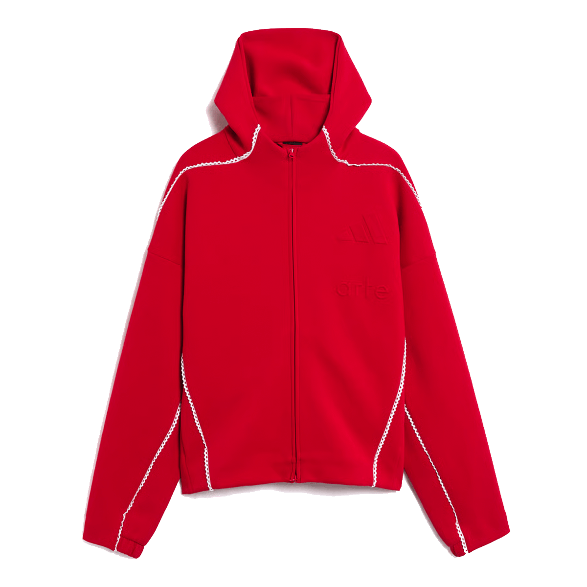 Arte Antwerp x adidas Z.N.E. Full Zip Hoodie ‘Red’ KC9592