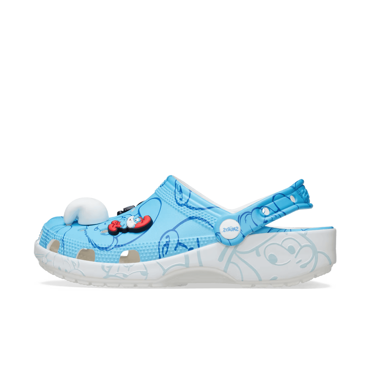 The Smurfs x Crocs Classic Clog 'Blue' 210820-90H