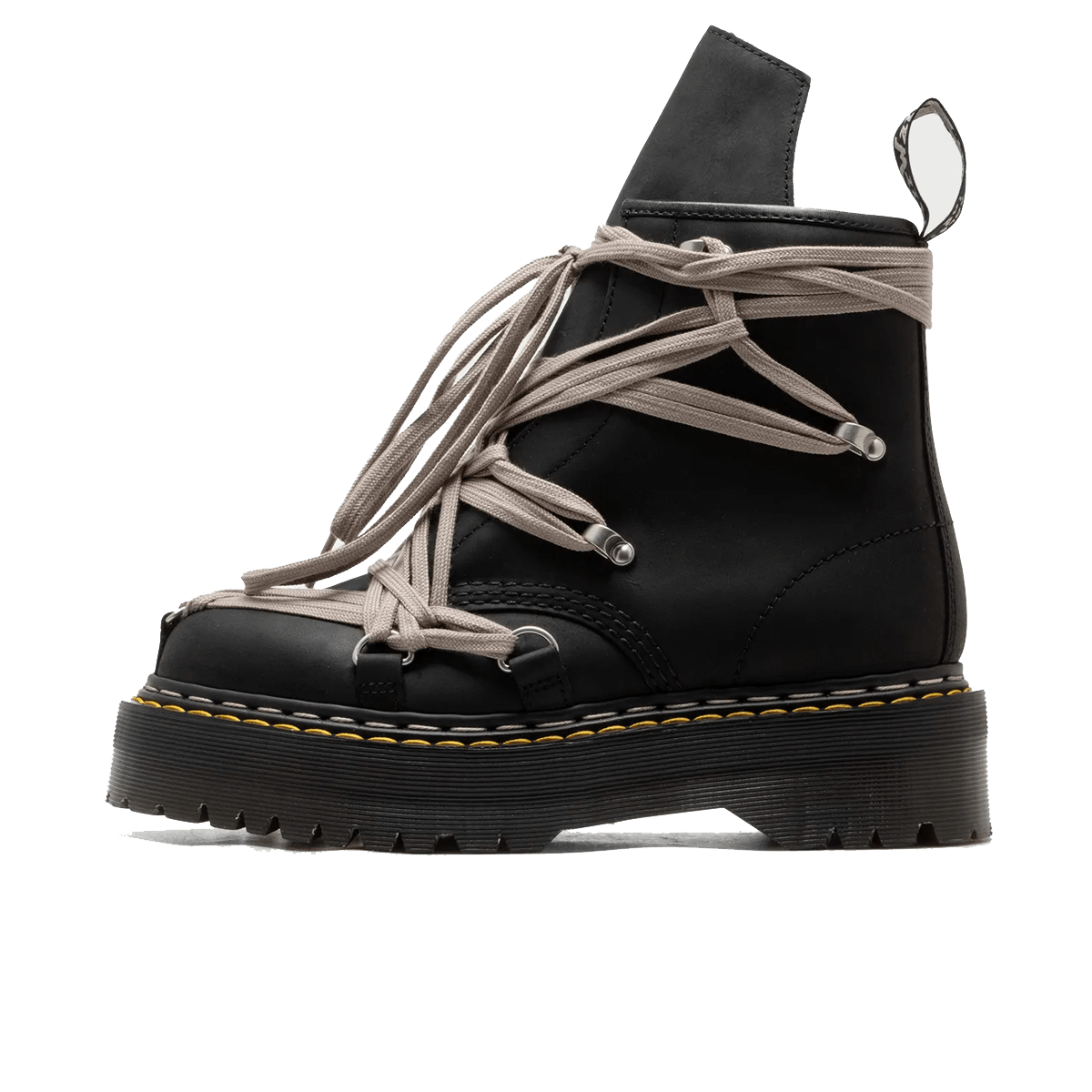 Rick Owens x Dr. Martens 1460 Quad Sole Megalace 'Black' DM02E6812-8001-09