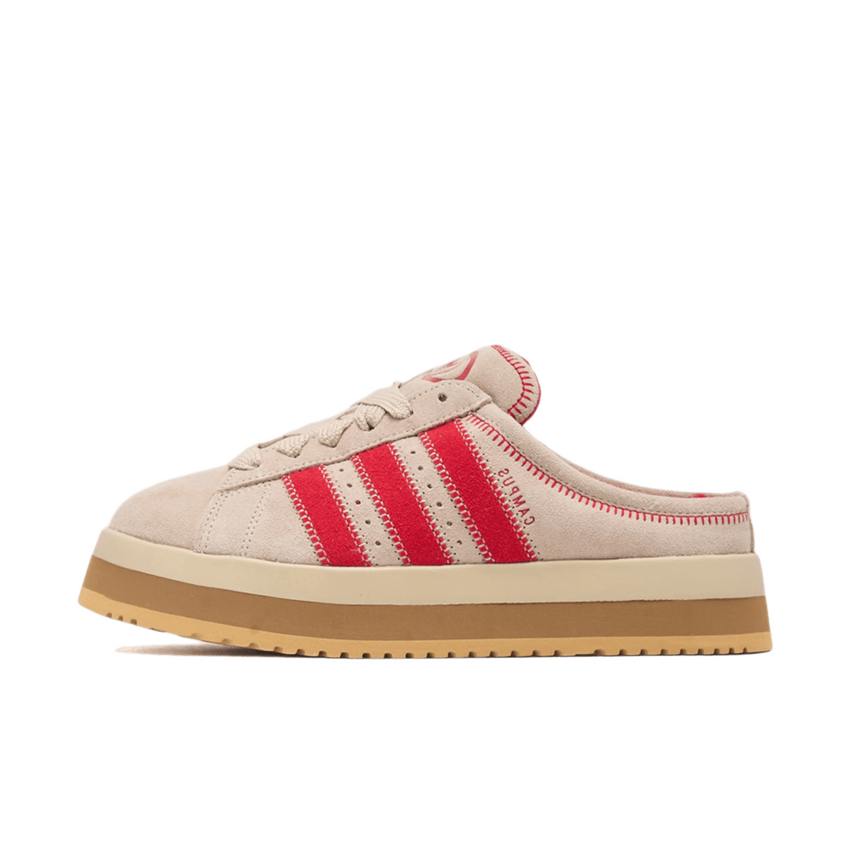 adidas Campus 00s Winter Low WMNS 'Beige & Better Scarlet' IH1812