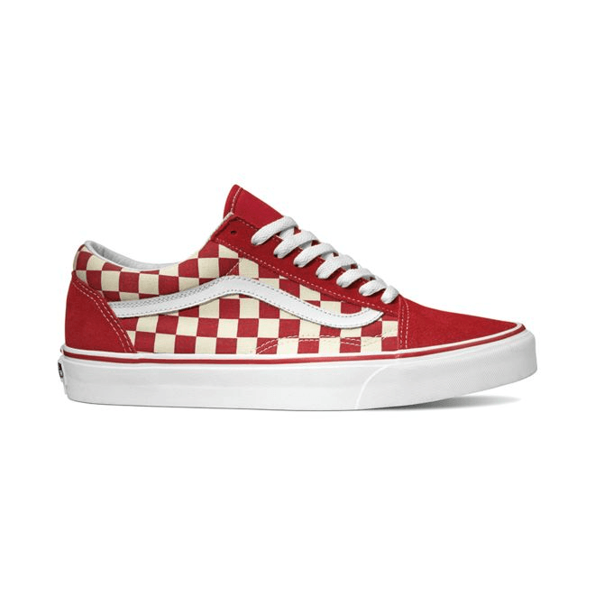Vans geperforeerde vetersneakers - Rood VN0A38G1P0T